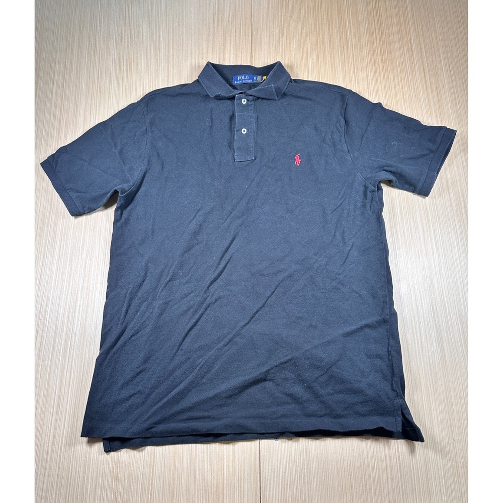 Polo‎ Ralph Lauren Polo Shirt Mens XLT Black Pony Logo Golf Performance